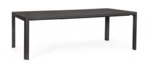 BIZZOTTO Rozkládací zahradní stůl KIPLIN 180/240x100 cm antracit