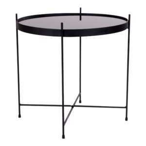 House Nordic Konferenční stolek VENEZIA černý 48 cm