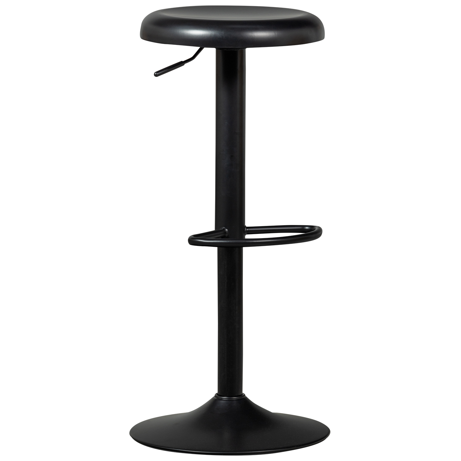 WOOOD Polohovatelná barová židle ISAAC černá