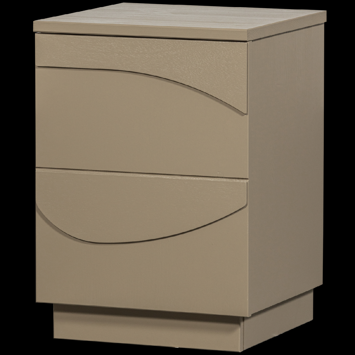 WOOOD Noční stolek TEO hnědý