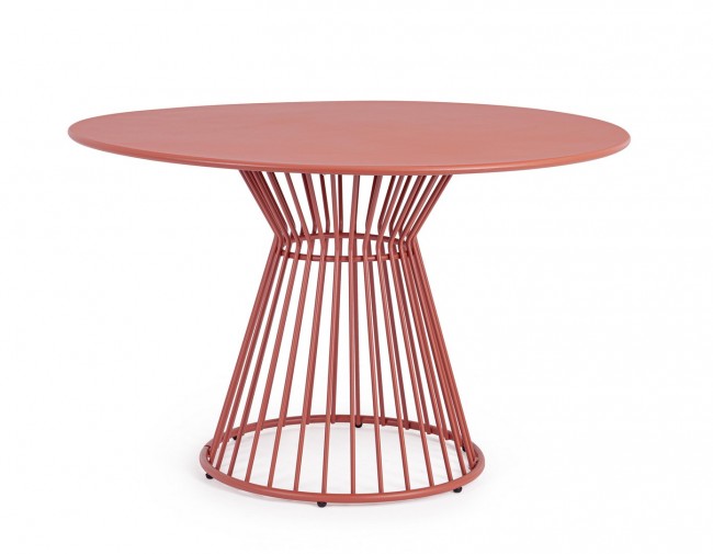 BIZZOTTO Zahradní stůl AUSTIN ø120 cm terakota