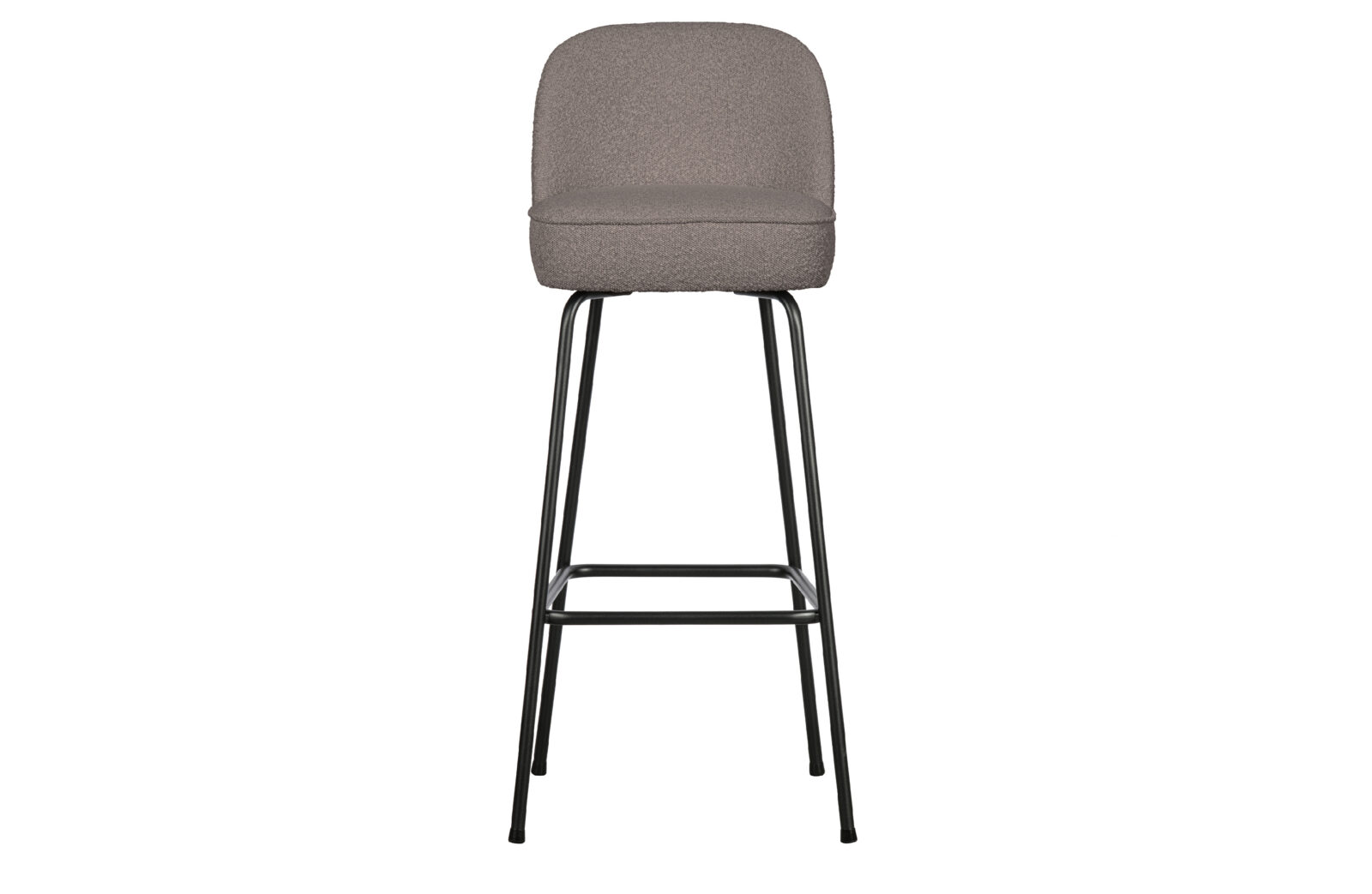 BePureHome Barová židle VOGUE nugát bouclé 80 cm