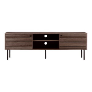 House Nordic TV stolek KYOTO 150x40 cm tmavě hnědý