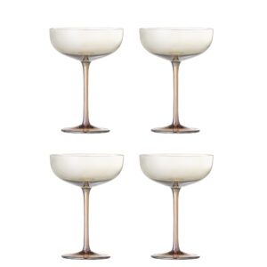 BLOOMINGVILLE Set 4 koktejlových sklenic ASTON 325 ml