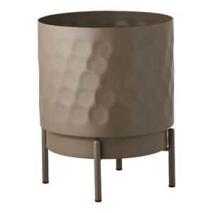 House Nordic Květináč FLOWERPOT hnědý ø21 cm