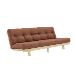 KARUP DESIGN Rozkládací pohovka LEAN cihlově hnědá 200 cm