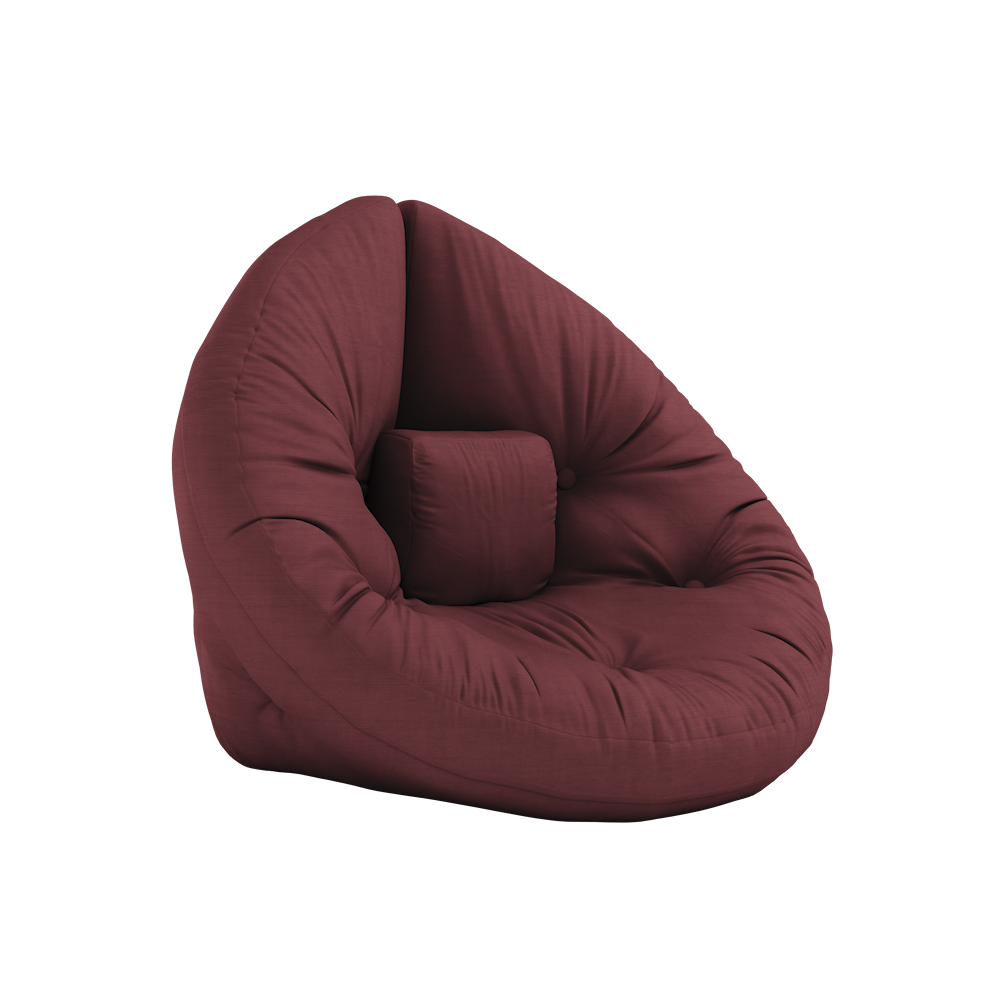 KARUP DESIGN Rozkládací dětské křesílko MINI NIDO vínové