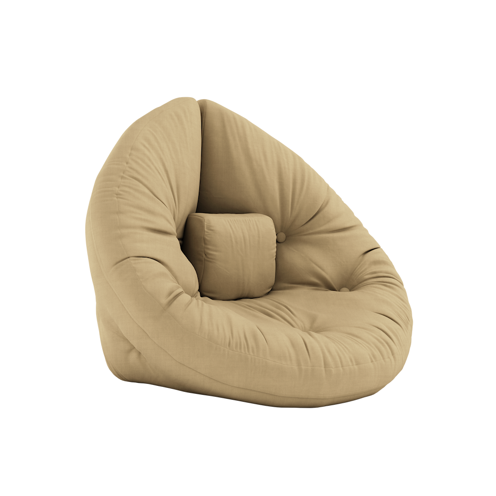 KARUP DESIGN Rozkládací dětské křesílko MINI NIDO béžové
