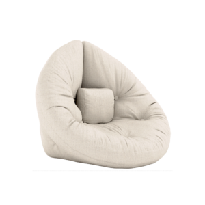 KARUP DESIGN Rozkládací dětské křesílko MINI NIDO lněné