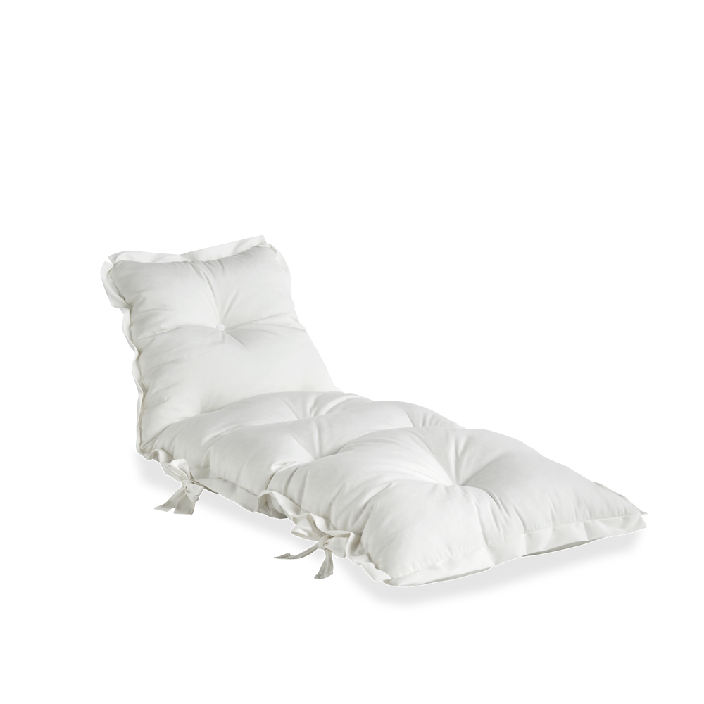 KARUP DESIGN Rozkládací zahradní křeslo SIT AND SLEEP bílé