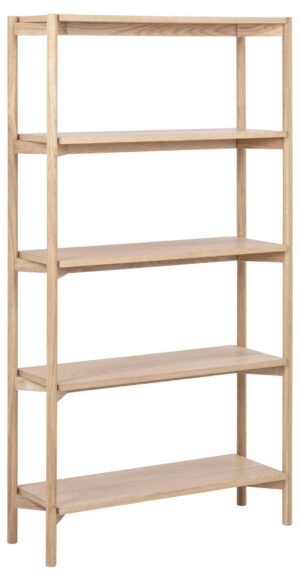 ACTONA Knihovna BRAIDWOOD světlý dub 86x30x160 cm