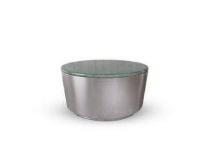 ACTONA Konferenční stolek CANGAS zelený ⌀80 cm